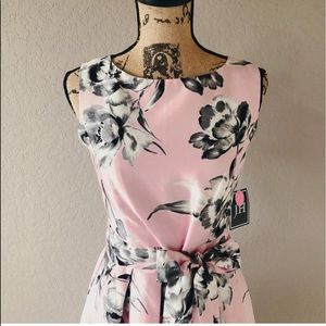 New Dress pink black and grey